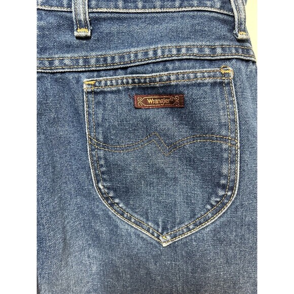 Vintage Wrangler Jeans High Waist Mom Jean Womens Misses sz 16 Reg Fit 80s 90s - Picture 4 of 11